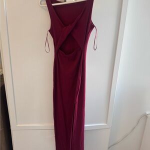Lspace Burgundy Dress